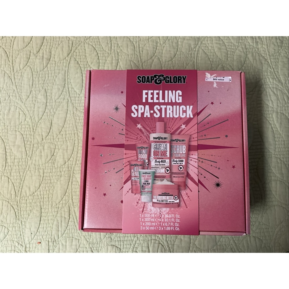 SOAP AND GLORY FEELING SPA-STRUCK HOLIDAY GIFT SET NIB